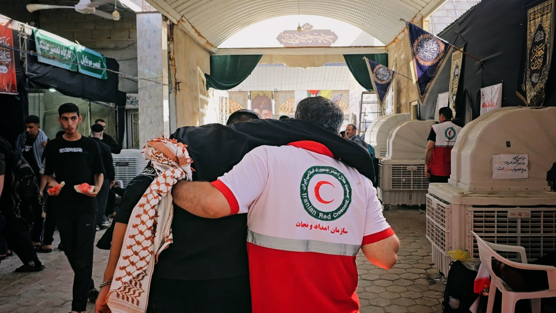 کولیوند: هلالاحمر تا آخرین لحظه در کنار زائران اربعین خواهد ماند؛ ارائه بیش از ۴ میلیون و ۹۴۵ هزار خدمت درمانی، امدادی و بهداشتی در عراق