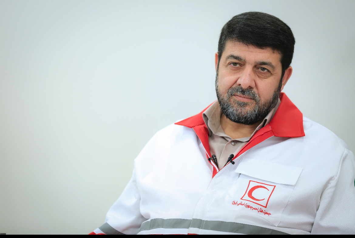پیام قدردانی دکتر کولیوند از خانواده هلال‌احمر جهت ارائه خالصانه خدمات در عملیات بین‌المللی اربعین حسینی