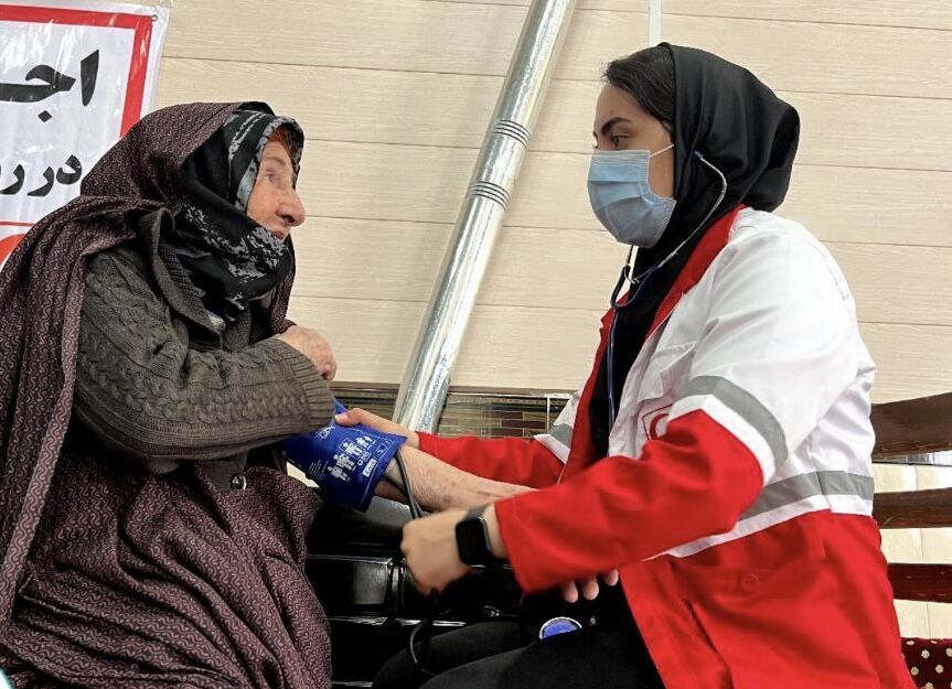 بهره‌مندی بیش از ۵۰۰ نفر از خدمات کاروان سلامت در روستای موئیل