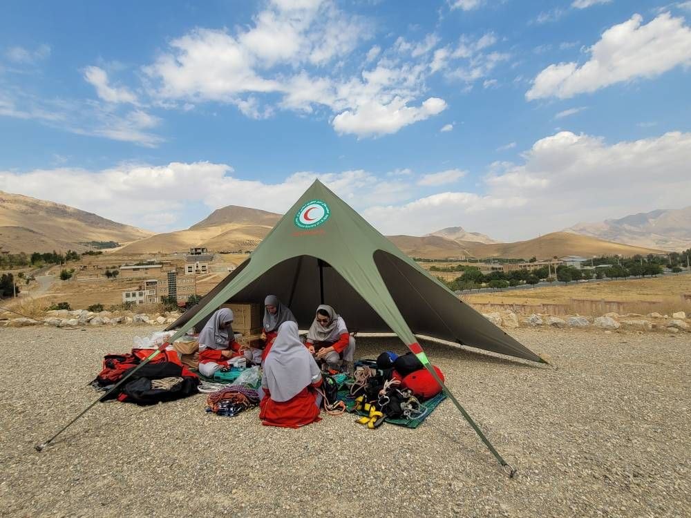 آغاز دوره کشوری توانافزایی و نجات فنی تیمهای واکنش سریع بانوان «توانا»