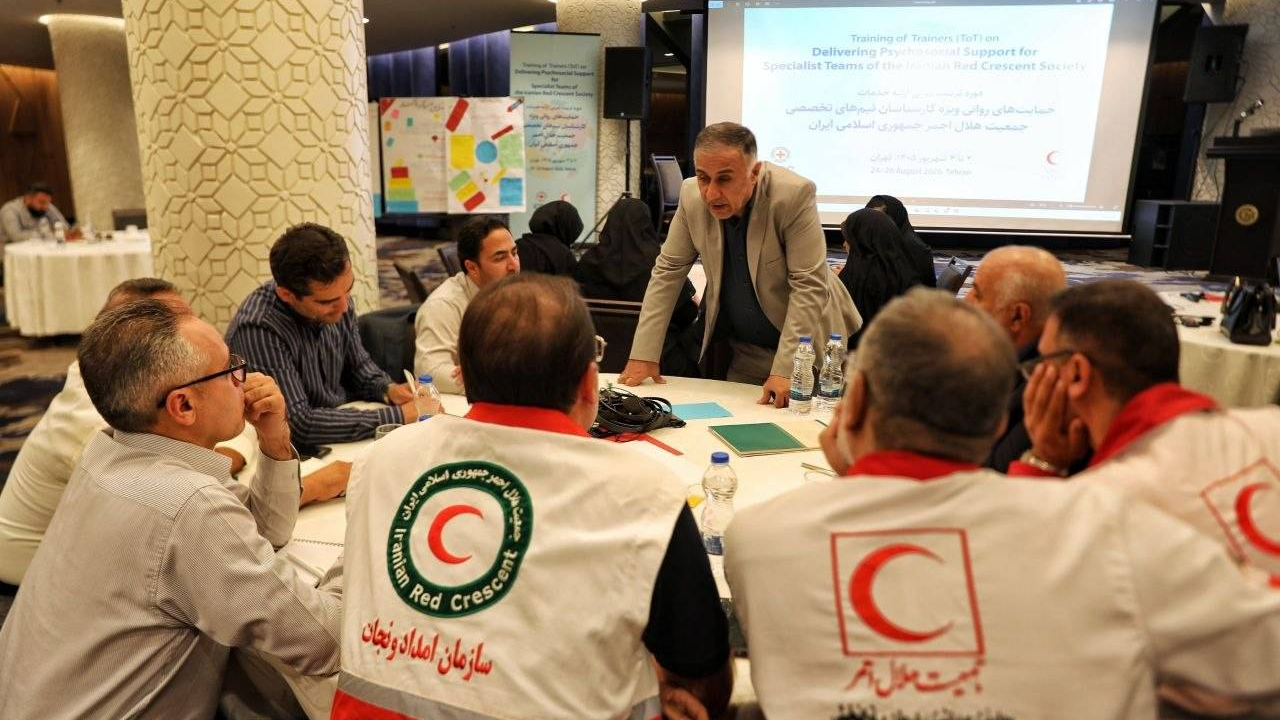 هلالاحمر؛ سلامت روان امدادگران را به بخشی از آمادگی عملیاتی تبدیل میکند