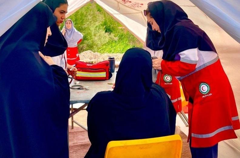 تمهیدات هلال‌احمر برای پوشش امدادی مراسم تشییع رهبر شهید در مشهد/فیلم