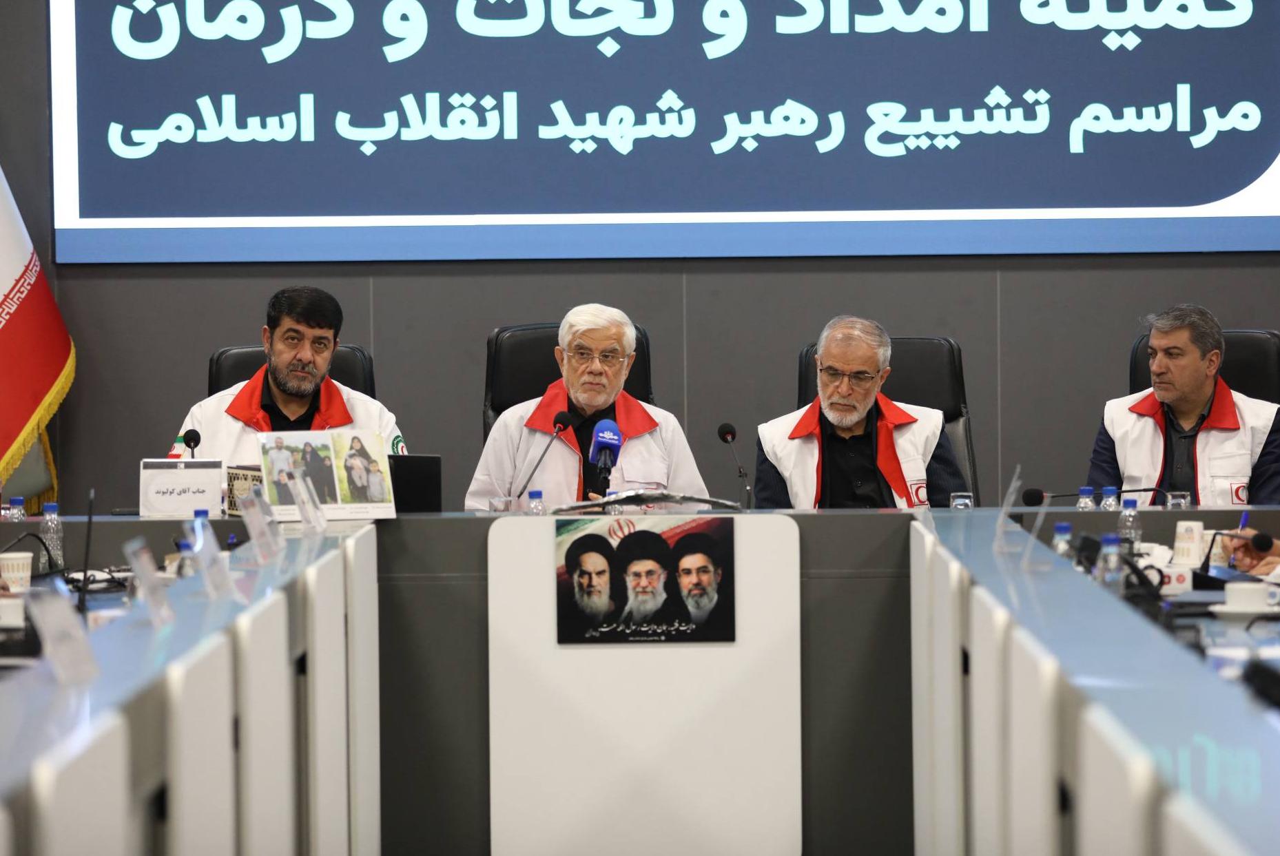اعلام آمادگی هلال‌احمر برای خدمت‌رسانی در مراسم تشییع رهبر شهید انقلاب اسلامی در ایران و عراق
