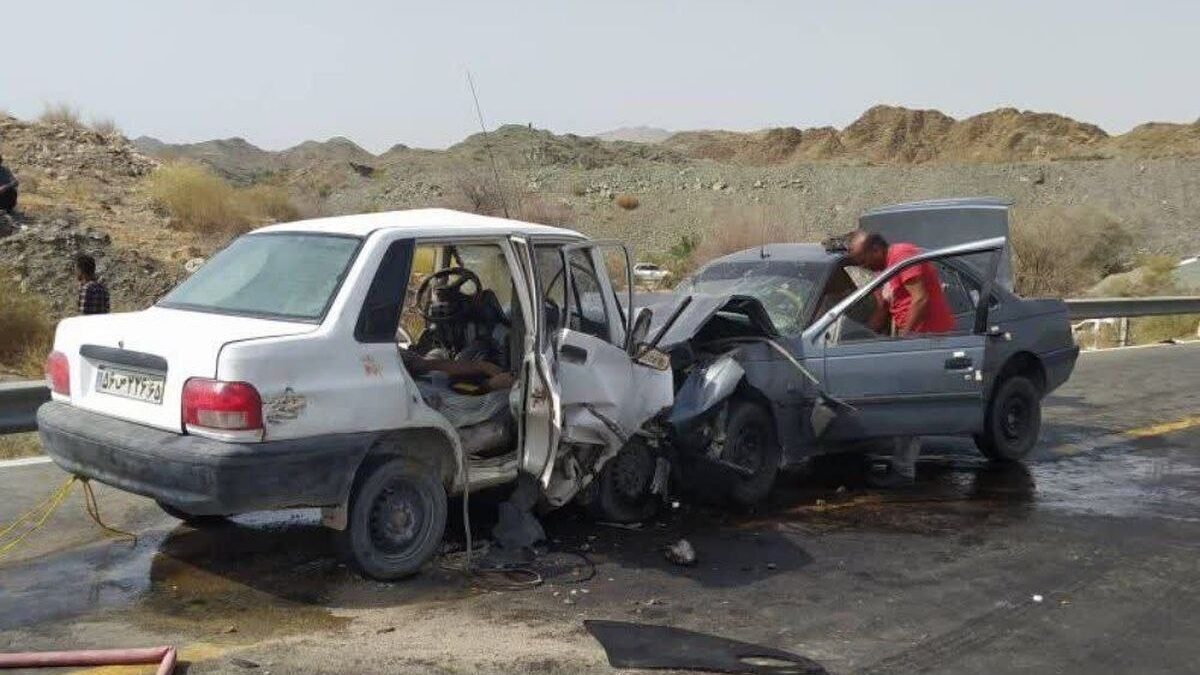 برخورد سمند و پراید در محور شیروان ـ بجنورد ۷ مصدوم برجا گذاشت