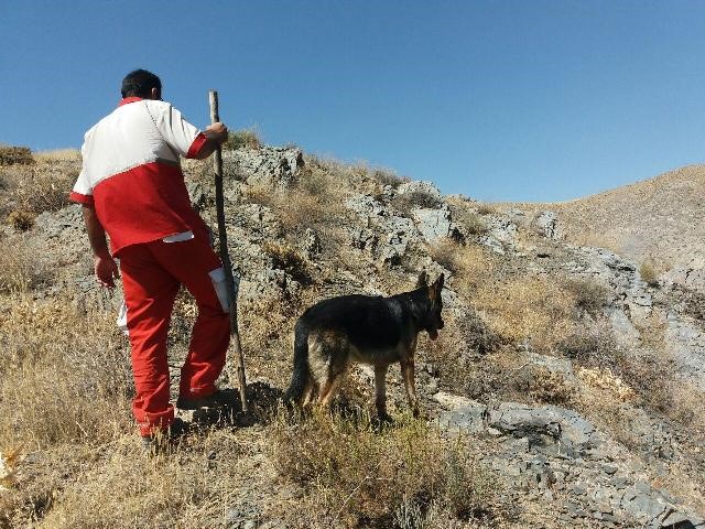امدادگران مرد 70 ساله را پس از 7 ساعت عملیات جستوجو و نجات در کوههای جم پیدا کردند