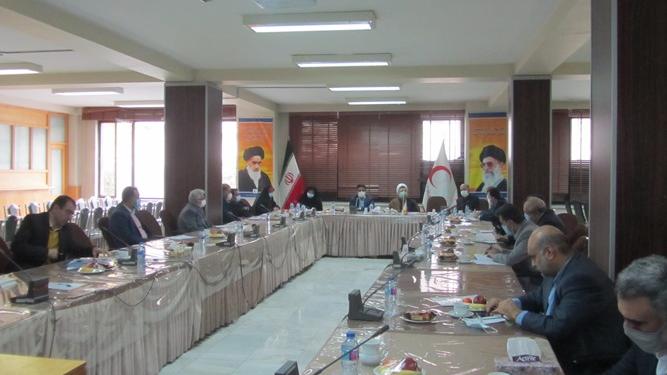 برگزاری جلسه هماهنگی اعزام تیم عملیاتی هلال احمر به عراق
