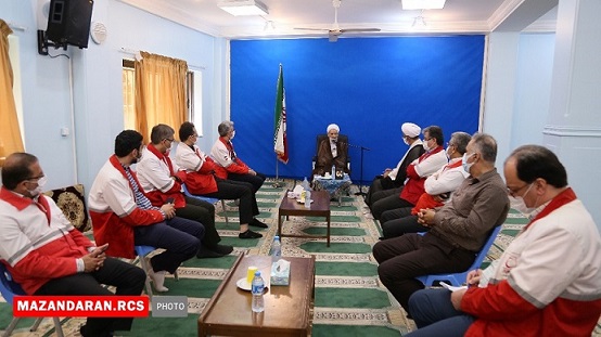 تقدیر نماینده ولی فقیه در استان مازندران از خدمات هلال احمر در حوادث