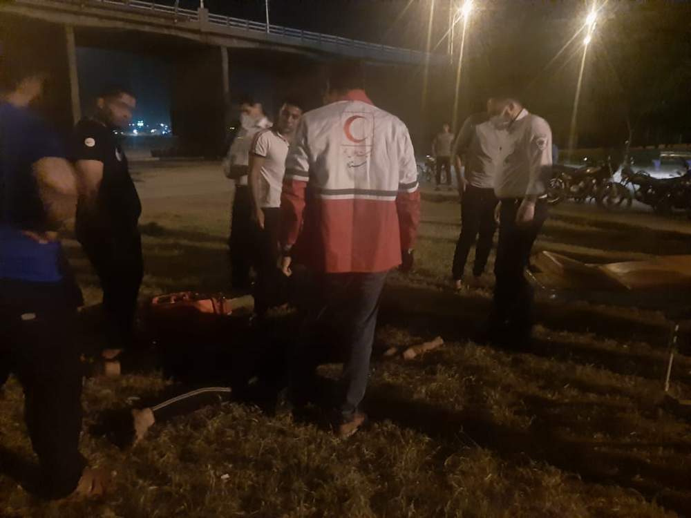 غرق شدن 2 پسر جوان در رودخانه کارون/ تلاش امدادگران برای پیدا کردن پیکر جوان 16 ساله
