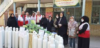  کمک 400 میلیون ریالی  خیر و داوطلب اصفهانی  به بانک امانات تجهیزات پزشکی هلال احمر