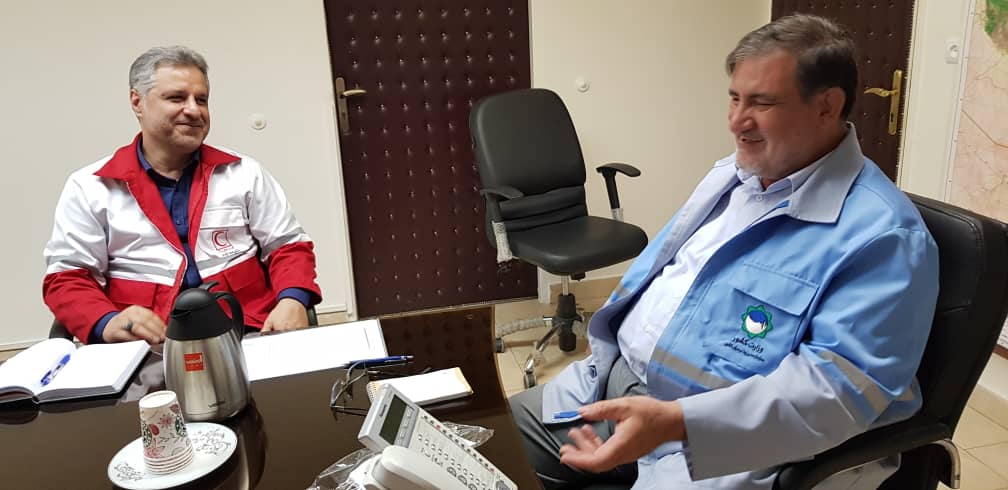 دیدار سرپرست سازمان امدادونجات با رئیس سازمان مدیریت بحران برگزار شد/تاکید بر همافزایی برای تسریع در پاسخگویی به حوادث