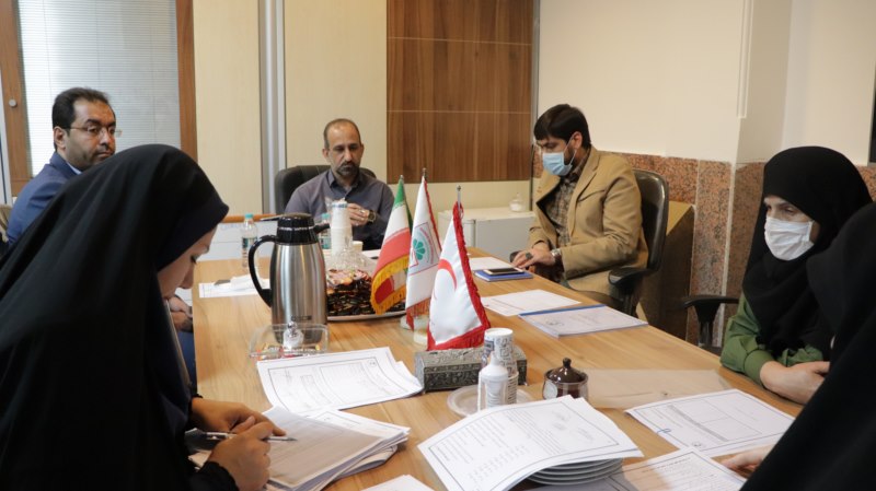اولین جلسه هیات نظارت بر انتخابات مجمع استانی امور جوانان هلال احمر خوزستان