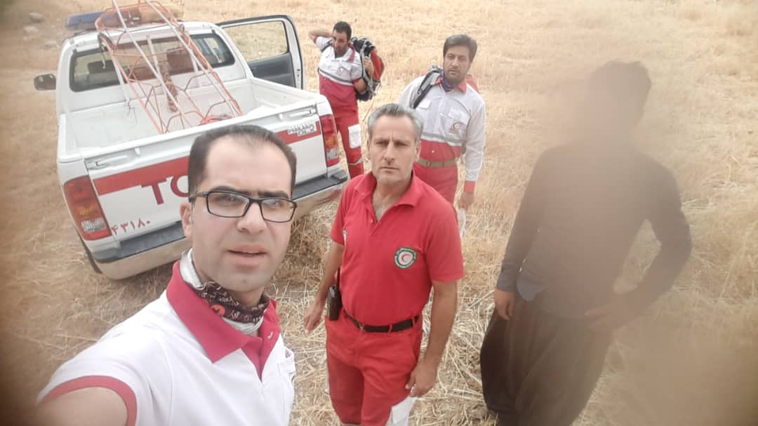 نجات مرد چوپان از ارتفاعات چاویز
