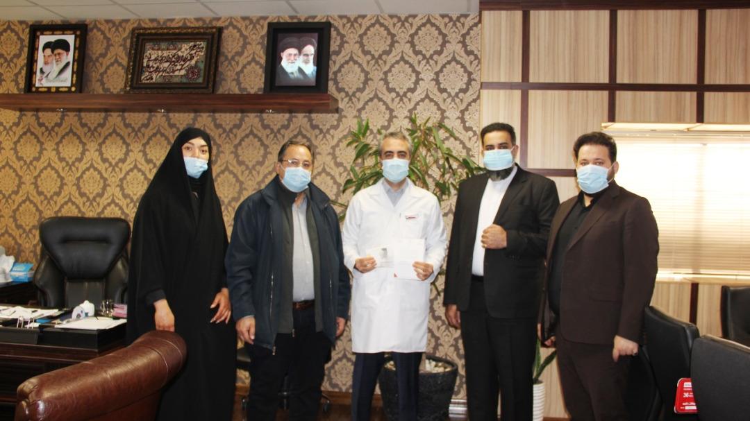 کمک 235 میلیون ریالی خیرین به بخش کرونا بیمارستان نورافشار