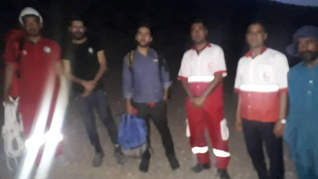 با تلاش امدادگران سیستان و بلوچستان 3 نفر مفقودی در منطقه بیرک مهرستان پیدا شدند