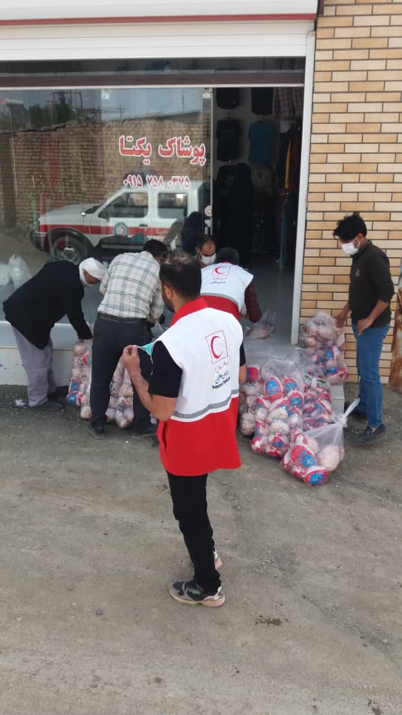  کمک ۱۶۰میلیون ریالی خیرین هلال‌احمر خراسان رضوی به نیازمندان روستای سرهنگ