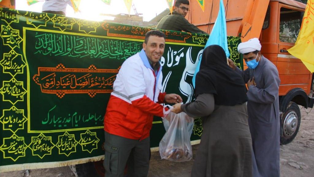 خدمات خانه هلال "ماه بنی هاشم" کرمان از عید قربان تا محرم