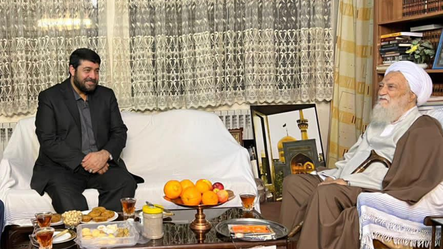 رئیس جمعیت هلال احمر با دبیر کل جامعه روحانیت مبارز دیدار کرد 