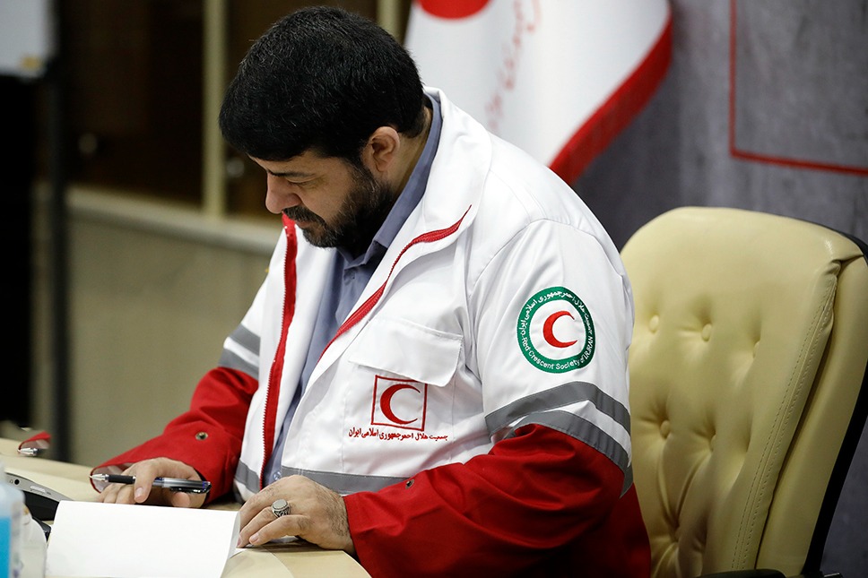 پیام تبریک و تسلیت رئیس جمعیت هلال احمر به مناسبت بازگشت پیکر مطهر شهید امدادگر تازه تفحص شده 