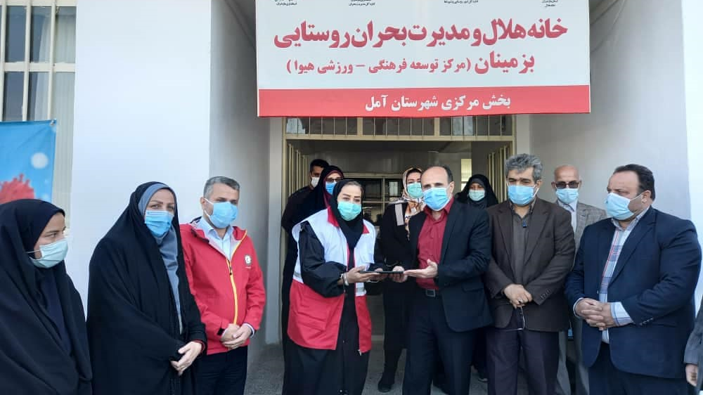 همزمان با ایام الله دهه فجر انجام شد: افتتاح ۵ خانه هلال روستایی هلال احمر آمل