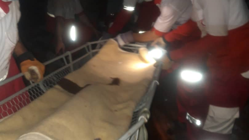 مانور فرضی زلزله ریزش معدن منگنز در روستای ونارچ قم برگزار شد
