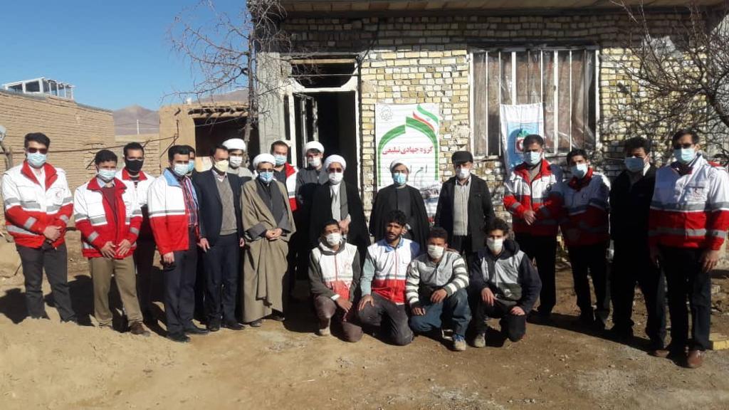 ساخت واحد مسکونی برای یک خانواده نیازمند در اسفراین