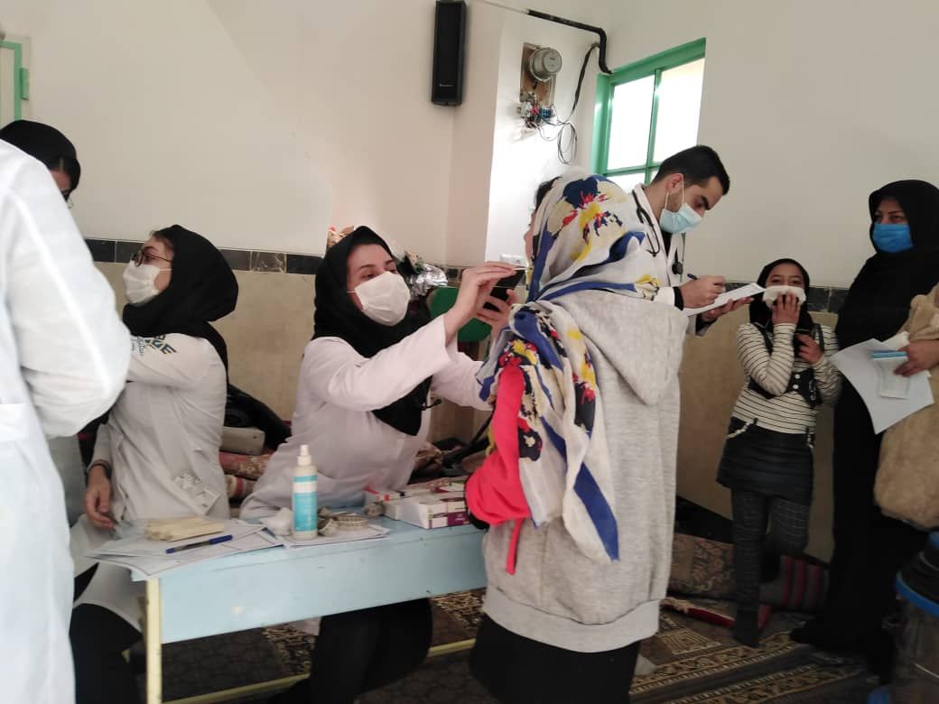بهرهمندی 100 روستایی از خدمات "کاروان سلامت" هلالاحمر قم