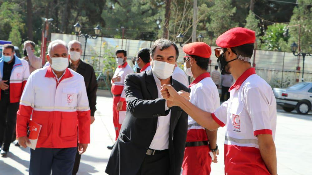 سفر دبیرکل جمعیت هلالاحمر به سیستانوبلوچستان/ قرارگاه مرکزی مبارزه با کرونا افتتاح شد