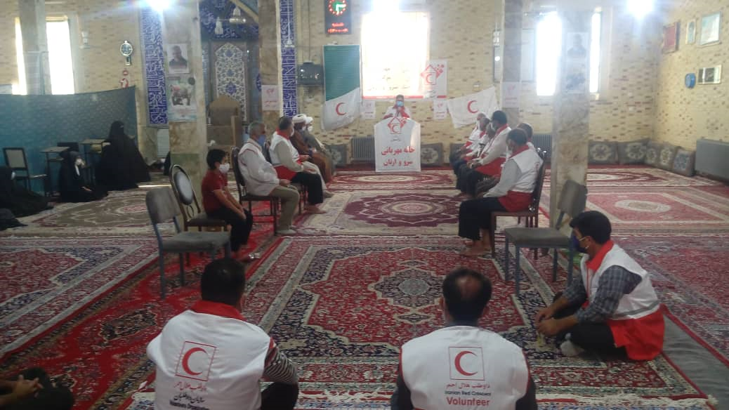 افتتاح پنجمین خانه هلال شهرستان مهریز در روستای سرو ارنان