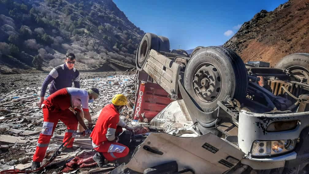 امدادرسانیِ هلال احمر گلستان به بیش از ۱۱ هزار حادثه دیده در سال ۹۹/ تصادفات جاده ای در صدر آمار