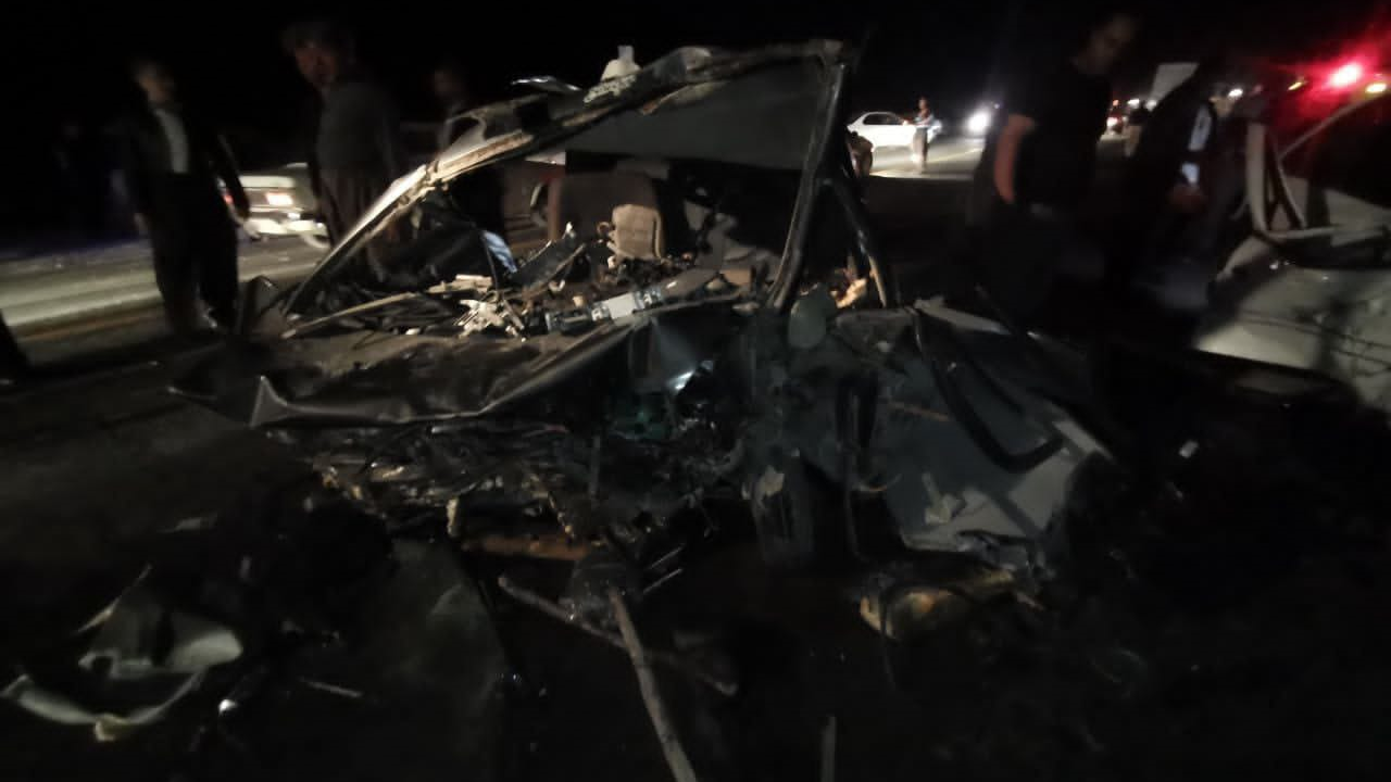 امدادرسانی به مصدومان برخورد پراید با پژو در محور سروآباد_ سنندج