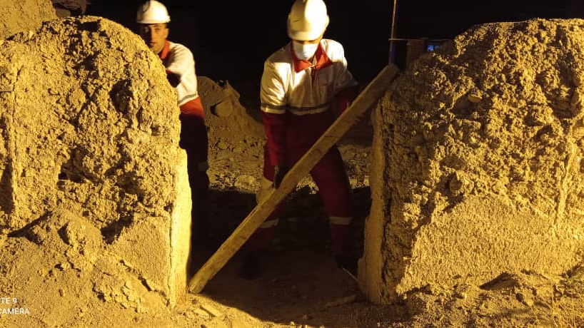 برگزاری تمرین تک مهارتی جست‌وجو و نجات در سوانح شهری (آوار) در اردل