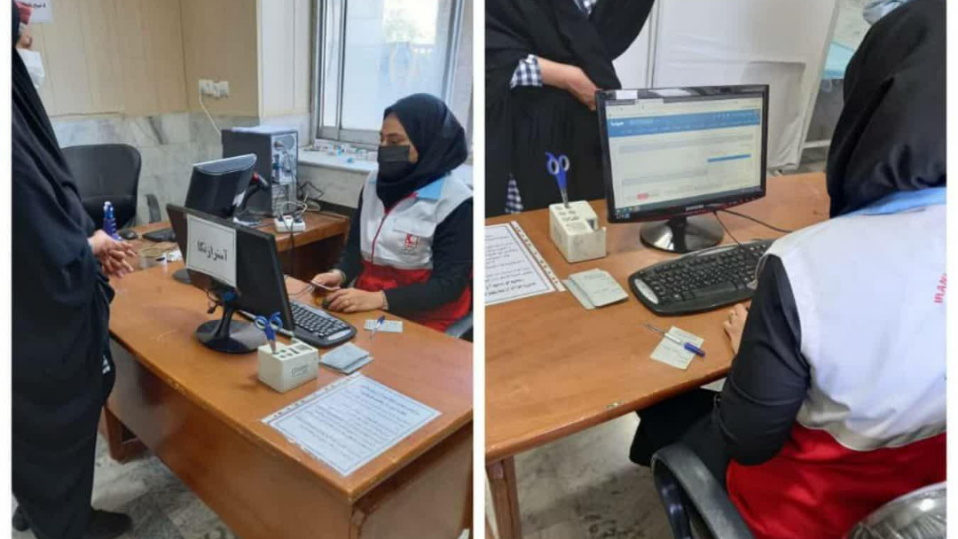 جوانان هلال‌احمر خراسان رضوی ۲۱ هزار دز واکسن را به شهروندان تزریق کردند