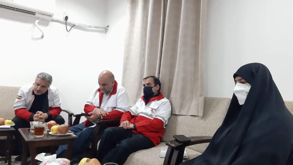 سفر دبیرکل و رئیس سازمان امداد و نجات جمعیت هلالاحمر به مبادی مرزی خوزستان
