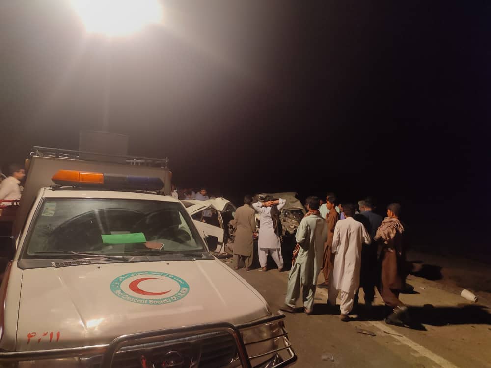 ۲ کشته و ۹ مصدوم در تصادف دو دستگاه پژو در  چابهار