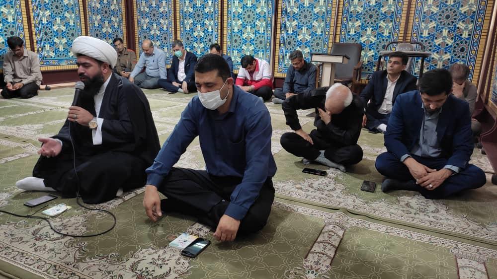 برگزاری مراسم عزاداری هیات رهروان حضرت علی اکبر(ع) جمعیت هلال احمر سیستان و بلوچستان