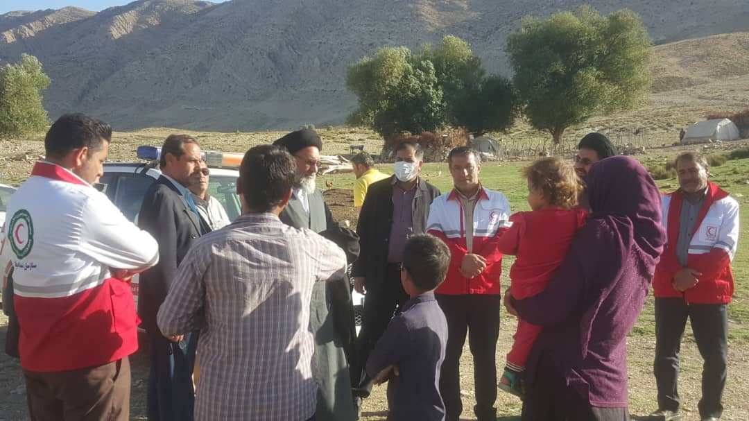 بازدید نماینده ولی فقیه در استان کهگیلویه و بویراحمد از مناطق سیل زده سبزه میر بخش دیشموک