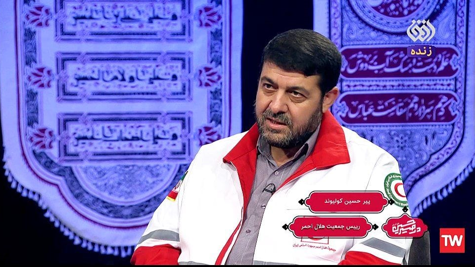 جمعیت هلال احمر هم داخل کشور هم خارج از مرزها به زائران خدمات میدهد