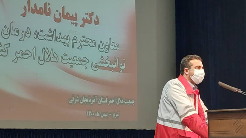 سرپرست جدید هلال‌احمر آذربایجان‌شرقی معارفه شد