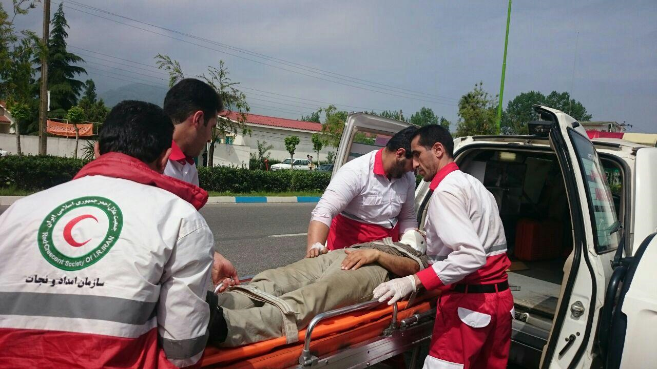 رهاسازی 43 مصدوم سوانح ترافیکی در عملیات های فنی هلال احمر