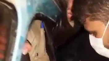 نجات معدنکاران گیرافتاده در سیلاب به همت امدادگران در خوسف