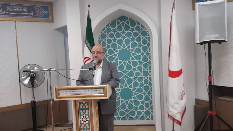 جشن میلاد حضرت زهرا (س) در جمعیت هلال احمر برگزار شد 