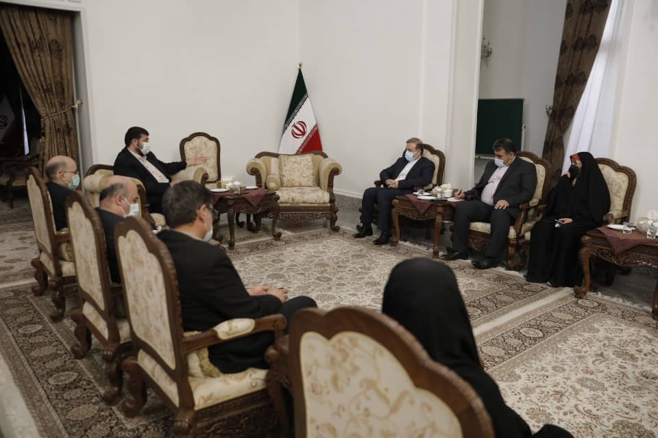 دیدار رئیس هلالاحمر با معاون سفارت ایران در عراق