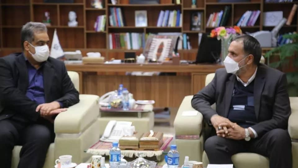 دیدار معاون آموزش و پژوهش جمعیت هلال احمر کشور با استاندار خراسان شمالی