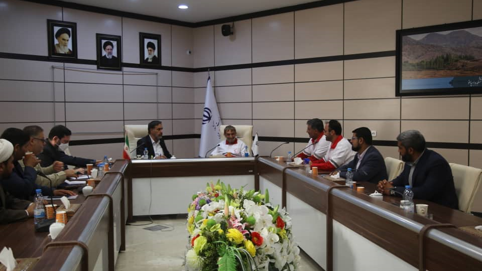 دیدار رئیس سازمان داوطلبان جمعیت هلال احمر کشور با استاندار خراسان شمالی