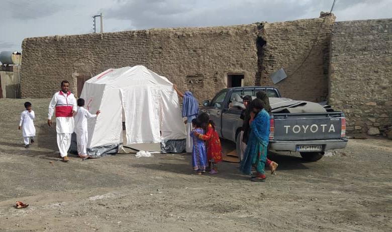 امدادرسانی و اسکان 110 نفر در روستاهای سیلزده سیستان و بلوچستان