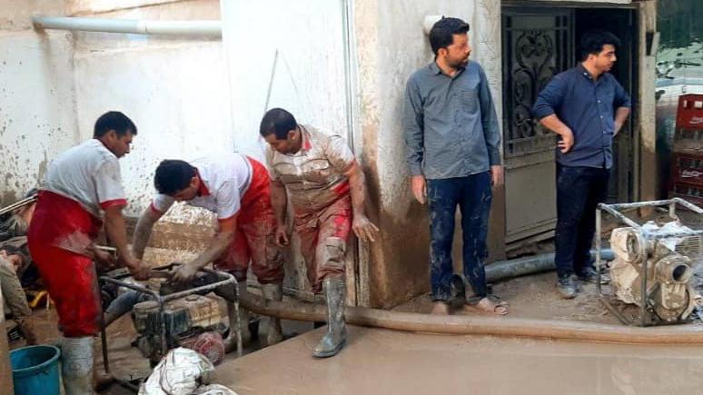 امدادرسانی به بیش از 70 نفر در جریان سیل خراسان رضوی