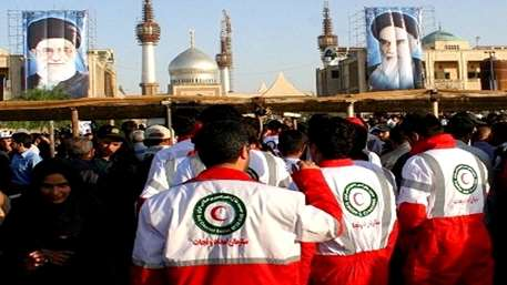 حضور 740 نیروی عملیاتی و 95 تیم سیار هلال احمر تهران در مراسم سالگرد ارتحال امام خمینی(ره)