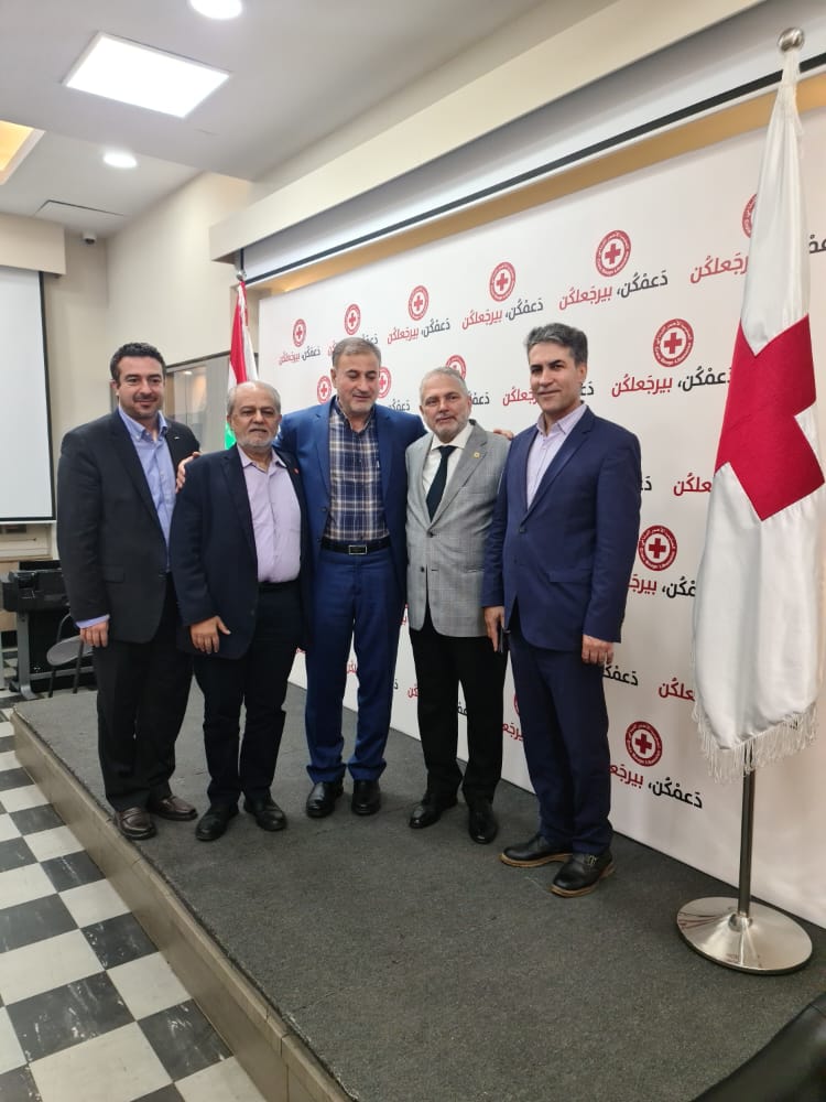 استقبال صلیب سرخ لبنان از توسعه روابط دو جانبه و استفاده از دانش و تجارب هلال احمر ایران