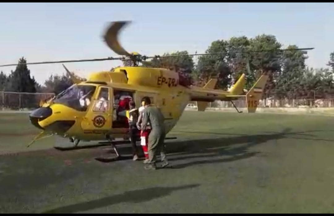 گرفتار شدن یک مرد ۶۰ ساله در ارتفاعات زیارت گرگان/ تیم هلال احمر با بالگرد برای انتقال او اعزام شدند