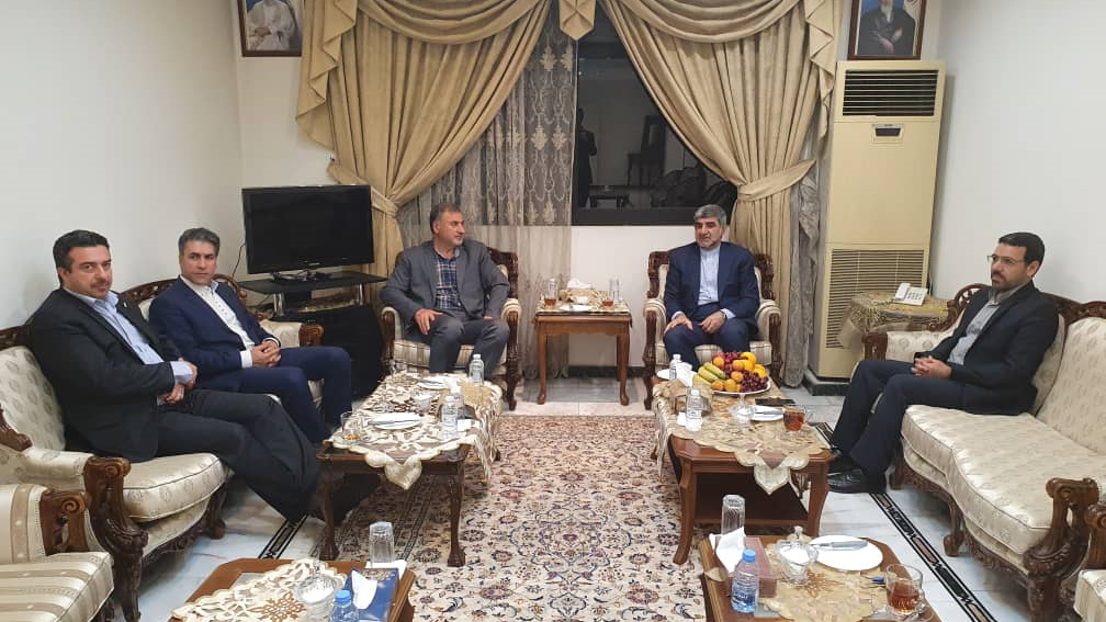 دیدار دبیرکل جمعیت هلال احمر با سفیر جمهوری اسلامی ایران در لبنان